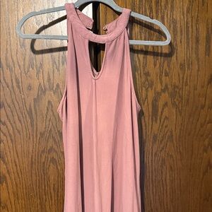 Pink rose soft dress